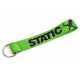 Kľúčenky Krátka kľúčenka "Static" - zelená | race-shop.sk