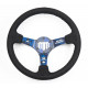 Volanty NRG Vystužený 3-ramenný volant z alcantary | race-shop.sk