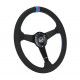 Volanty NRG Športový 3-ramenný volant s alcantarou (350mm) Štýl M power | race-shop.sk