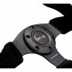 Volanty 3 ramenný športový volant NRG RACE, 320mm, semiš, 25mm odsadenie, čierna | race-shop.sk