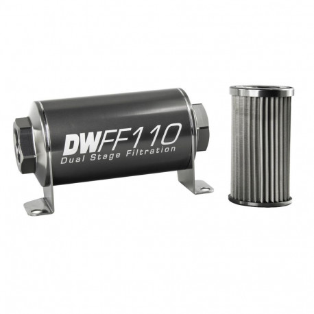 Externé Deatschwerks FF110 10 Micron (-10 AN) Univerzálny palivový filter | race-shop.sk