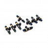 Set of 8 Deatschwerks 1200 cc/min injectors for Ford F150 4.6 & 5.4L (97-04)