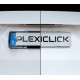 Držiaky ŠPZ Plexiclick - Neviditeľný držiak ŠPZ (109,5mm) | race-shop.sk