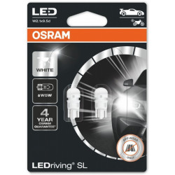 Osram LED vnútorné žiarovky LEDriving SL W5W, biela (2ks)