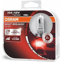 Osram halogénové žiarovky NIGHT BREAKER SILVER H4 (2ks)