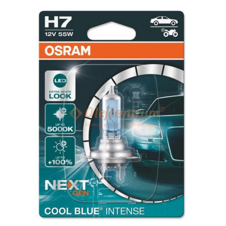 Žiarovky a xenónové výbojky Osram halogénové žiarovky COOL BLUE INTENSE (NEXT GEN) H7 (1ks) | race-shop.sk