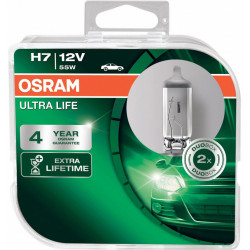 Osram halogénové žiarovky ULTRA LIFE H7 (2ks)