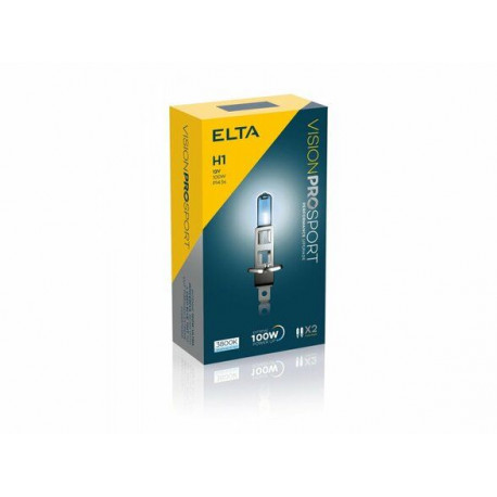Žiarovky a xenónové výbojky ELTA VISION PRO 12V 100W halogénové žiarovky P14.5s H1 (2ks) | race-shop.sk