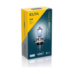 ELTA VISION PRO 12V 100/80W halogénové žiarovky P43t H4 (2ks)