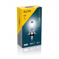 ELTA VISION PRO 50 12V 55W halogénové žiarovky PX26d H7 (2ks)