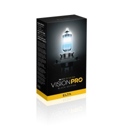 ELTA VISION PRO 180 Black Edition 12V 60/55W halogénové žiarovky P43t H4 (2ks)