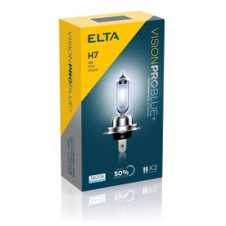 ELTA VISION PRO BLUE+ 12V 55W halogénové žiarovky PX26d H7 (2ks)