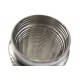 Pružná spojka (SS304 vystužená) Výfuková pružná spojka PRO 160x70mm, nerez | race-shop.sk