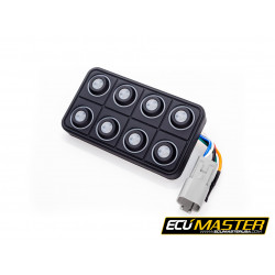Ecumaster 8-tlačidlová klávesnica CAN
