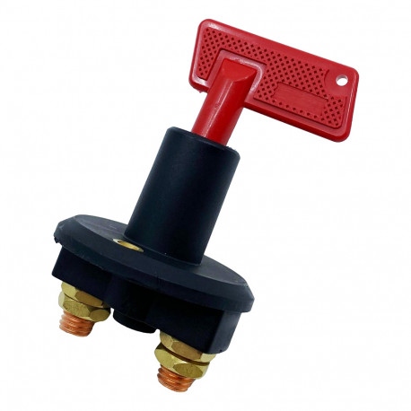 Odpojovače batérie a príslušenstvo RACES 2 pólový odpojovač batérie s kľúčom 100A | race-shop.sk