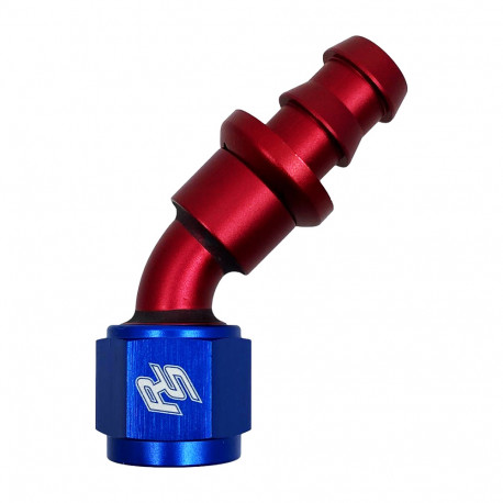 Fitingy 45° Push lock fiting AN10 45° | race-shop.sk