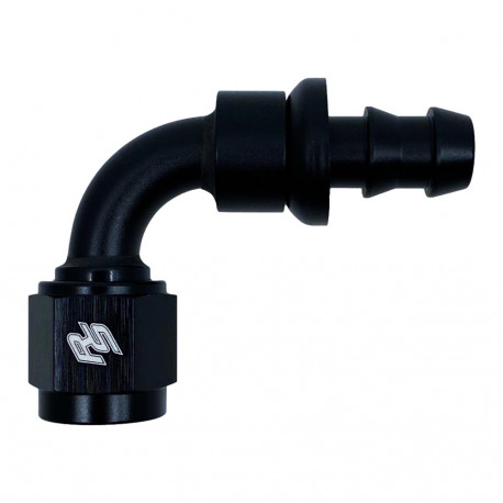 Fitingy 90° Push lock fiting AN4 90° | race-shop.sk