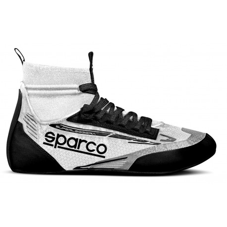 Topánky Topánky Sparco SUPERLEGGERA FIA bielo/čierne | race-shop.sk