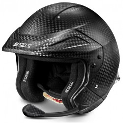Helmet Sparco RJ-I SUPERCARBON s FIA 8860-2018, HANS čierna