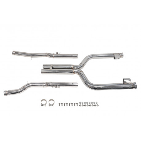Down pipe, dump pipe Mid Pipe pre Mercedes Benz W205 C63S AMG 2015+ | race-shop.sk