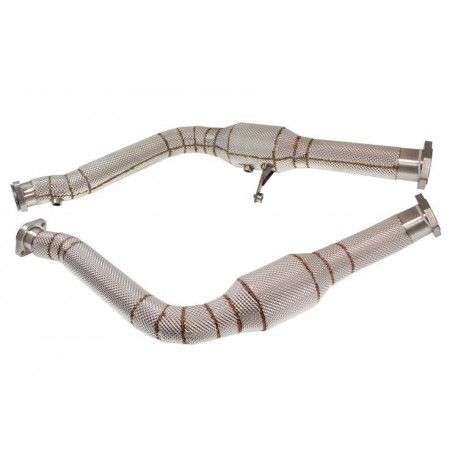Down pipe, dump pipe Downpipe pre Mercedes-Benz G63 AMG W463 (2013-2018) + tepelný štít | race-shop.sk