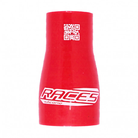 Redukčné spojky rovné Silikónová redukčná spojka RACES Silicone, 25mm (1") na 38mm (1,5") | race-shop.sk