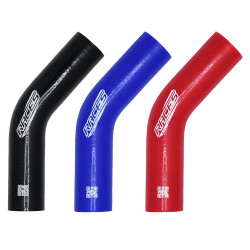 Silikónová hadica - koleno RACES Silicone 45° - 35mm (1,38")