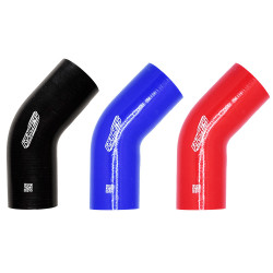 Silikónová hadica - koleno RACES Silicone 45° - 84mm (3,3")