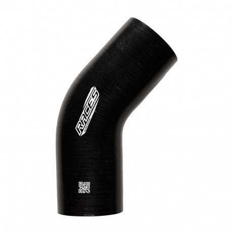 Kolená 45° Silikónové koleno RACES Silicone 45° - 63mm (2,5") | race-shop.sk