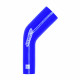 Kolená 45° redukčné Silikónové redukčné koleno RACES Silicone 45° , 45mm (1,77") na 51mm (2") | race-shop.sk