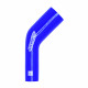 Kolená 45° redukčné Silikónová hadica - redukčné koleno RACES Silicone 45° - 38mm (1,5") na 51mm (2") | race-shop.sk