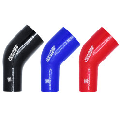 Silikónová hadica - redukčné koleno RACES Silicone 45° - 51mm (2") na 67mm (2,64")