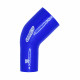 Kolená 45° redukčné Silikónové redukčné koleno RACES Silicone 45° , 67mm (2,64") na 76mm (3") | race-shop.sk