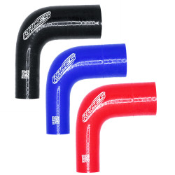 Silikónová hadica - redukčné koleno RACES Silicone 90° - 45mm (1,77") na 51mm (2")