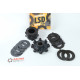 RacingDiffs RacingDiffs 168mm BMW (4VAL) Sada spojkových platničiek Limited Slip Differential pre malé obaly - Stage 2 Race paket (E36) | race-shop.sk