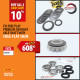 RacingDiffs RacingDiffs Limited Slip Differential balenie lamiel + odstránenie vôle pre BMW (E46 M3 00-05) - Základný balík | race-shop.sk