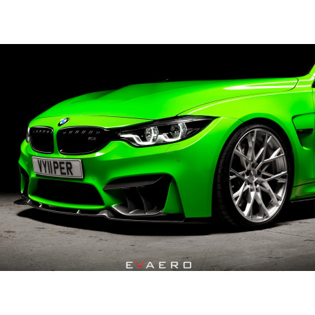 Body kit a vizuálne doplnky EVAERO karbonový splitter pod originálny predný nárazník BMW M3 F80 | race-shop.sk