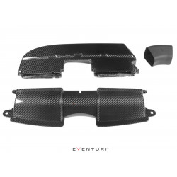 Eventuri prívod uhlíkového vzduchu do airboxu Pre BMW E90 / E92 / E93 M3 (2007-2013), povrch: lesklý karbón