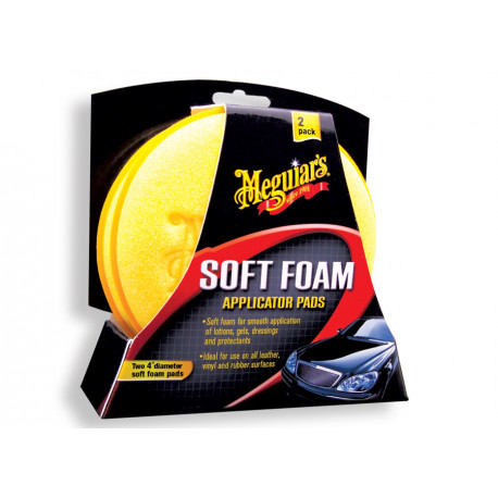 Príslušenstvo Meguiars Soft Foam Applicator Pads - penové aplikátory (2 kusy) | race-shop.sk