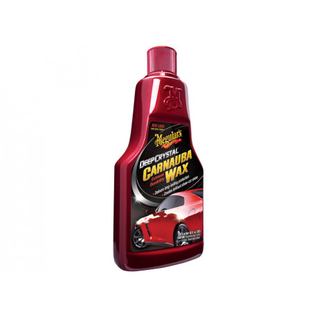 Voskovanie a ochrana laku Meguiars Deep Crystal Step 3 Carnauba Wax - tekutý vosk s prírodnou karnaubou, 473 ml | race-shop.sk