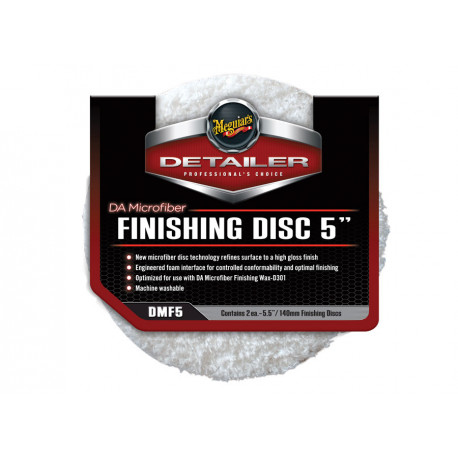Príslušenstvo Meguiars DA Microfiber Finishing Disc 5" - finišovací mikrovláknový kotouč, 5palcový (2 kusy) | race-shop.sk