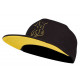 Čiapky a šiltovky Meguiars "M" Logo Snapback - černá kšiltovka snapka s vyšitým zlato-černým 3D logem "M" | race-shop.sk