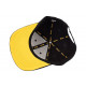 Čiapky a šiltovky Meguiars "M" Logo Snapback - černá kšiltovka snapka s vyšitým zlato-černým 3D logem "M" | race-shop.sk
