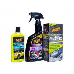 Meguiars Essentials Car Care Kit - súbor nepostrádateľných produktov pre starostlivosť o auto