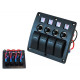 Štartovacie panely Štartovací panel ON-OFFx4,BA 2x5A 1x10A 1x15A | race-shop.sk
