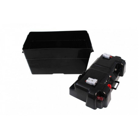 Autobatérie, boxy, držiaky RACES 12V Box na autobatériu, 350x200x180mm | race-shop.sk