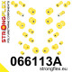 Polonez (78-02) STRONGFLEX - 066113A: Kompletná sada silentblokov SPORT | race-shop.sk