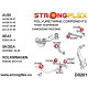 Passat B5 FWD (96-05) STRONGFLEX - 026080A: SADA - silentbloky prednej nápravy SPORT | race-shop.sk