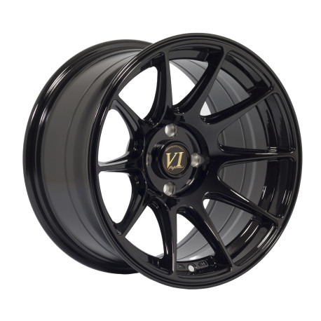 ALU disky 6Performance Disk 6Performance BDR 15X8.25 4X100 67,1 ET0, Black | race-shop.sk