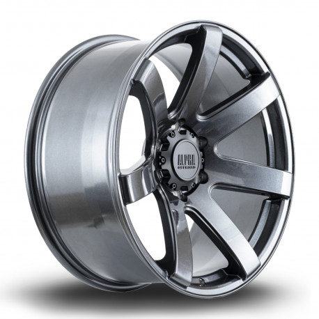 ALU disky Alpha Offroad Disk Alpha Offroad Gauntlet 18X9 6X139 106.1 ET15, Grey | race-shop.sk